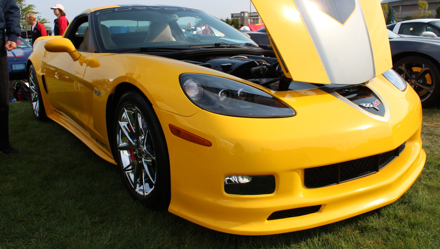 Click to Enlarge-Esc to Close Corvette Generations/C6/C6 2008 Z51 Yellow.JPG